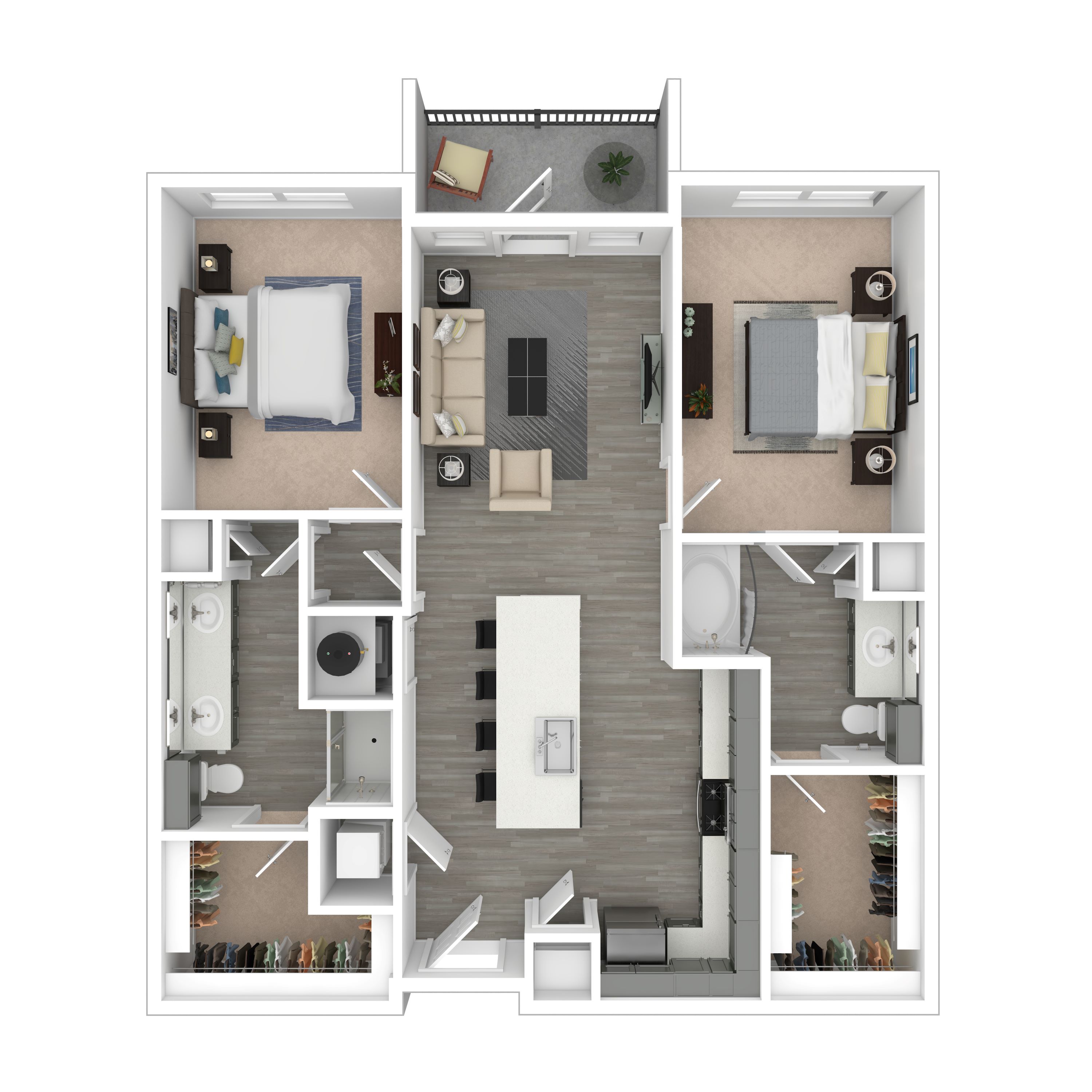 2B-AMI 80% - INCOME RESTRICTIONS APPLY