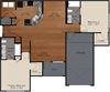 B3 Floor Plan B3 Floor Plan at Enclave at Bailes Ridge Apartment Homes, Indian Land, South Carolina
