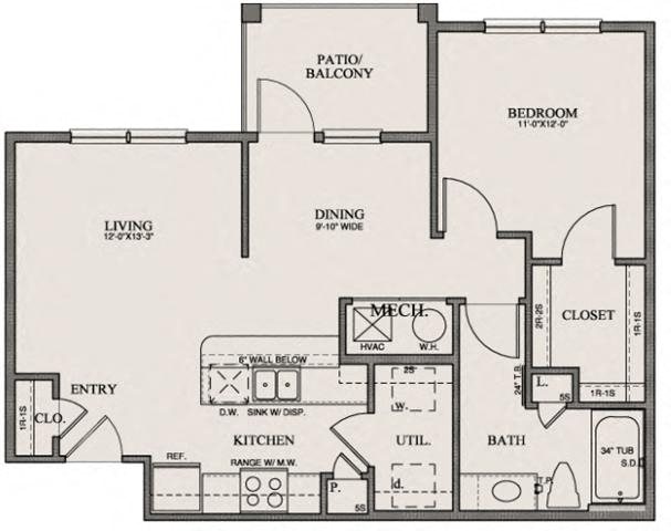The Coulee Floor Plan 2