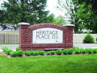 Entrance sign of Heritage Place