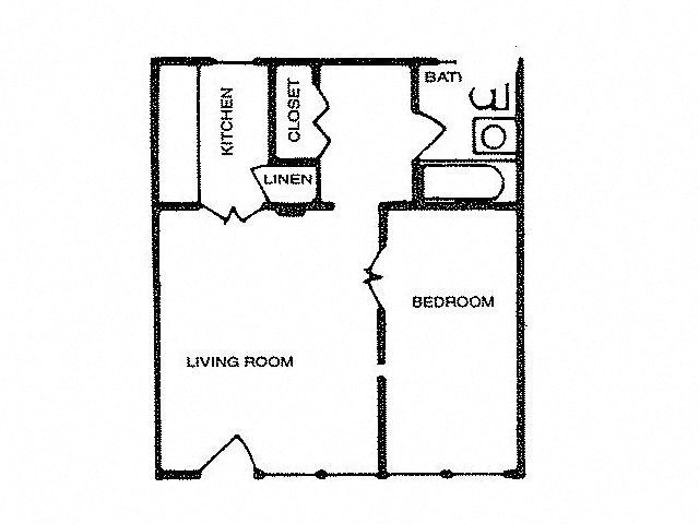 Studio Floor Plan 1