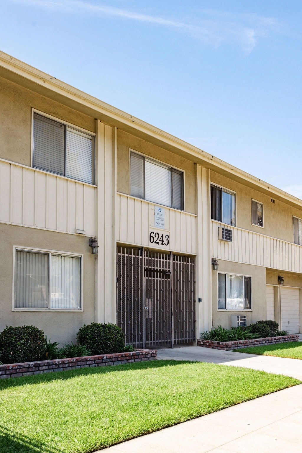 A building with the number 6243 on it.