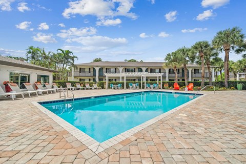 Resort Style Pool with Sundeck