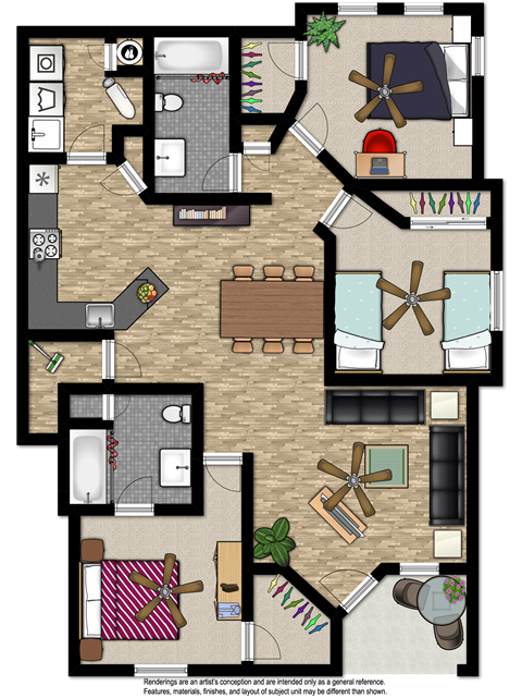 675 N. 16th Street 1-5 Beds Apartment, Affordable for Rent - Photo Gallery 18