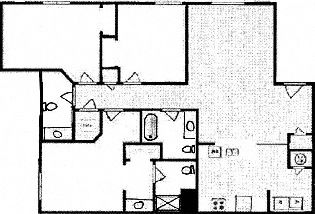 Three Bed, Two and Half Bath