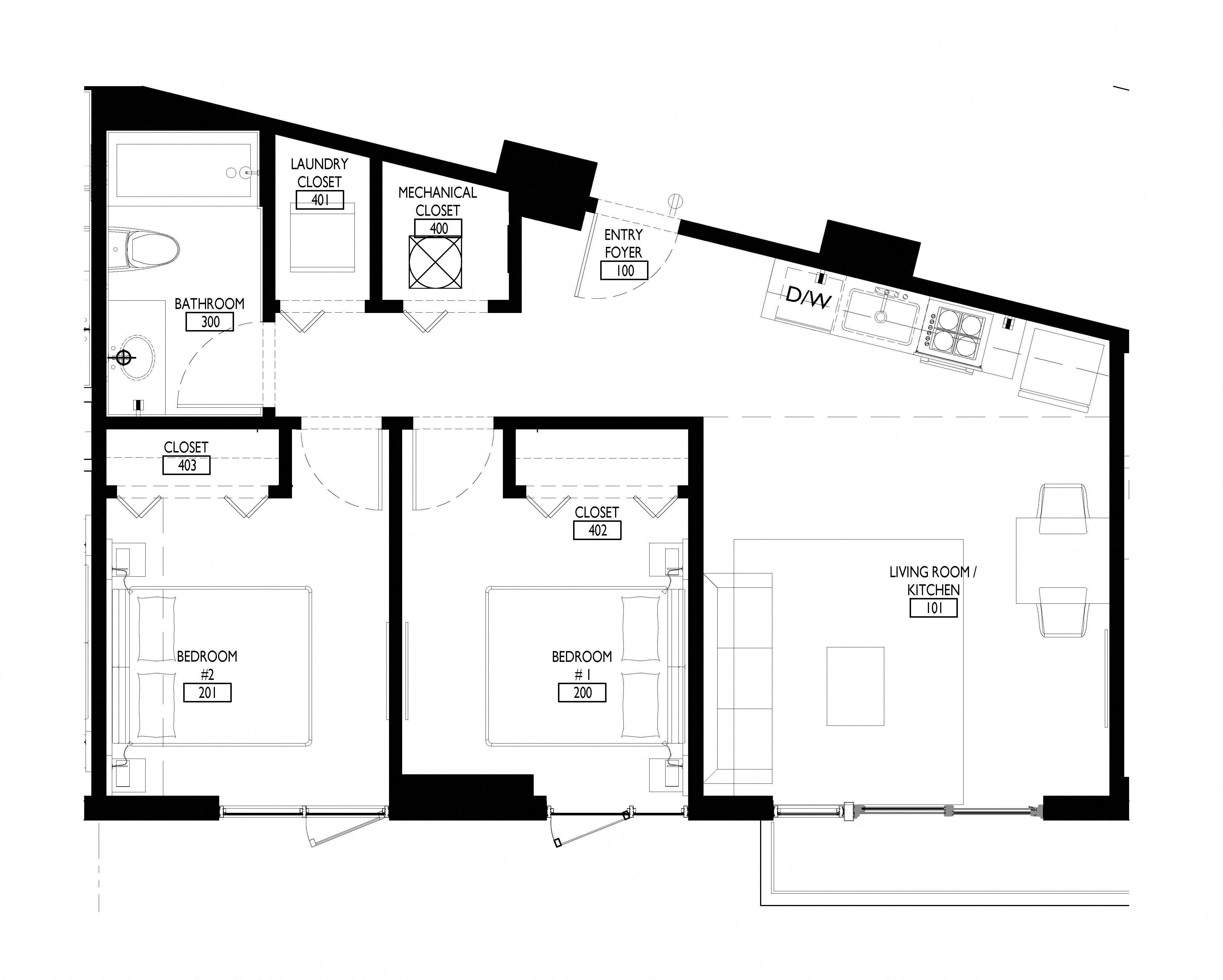 2 Bedroom