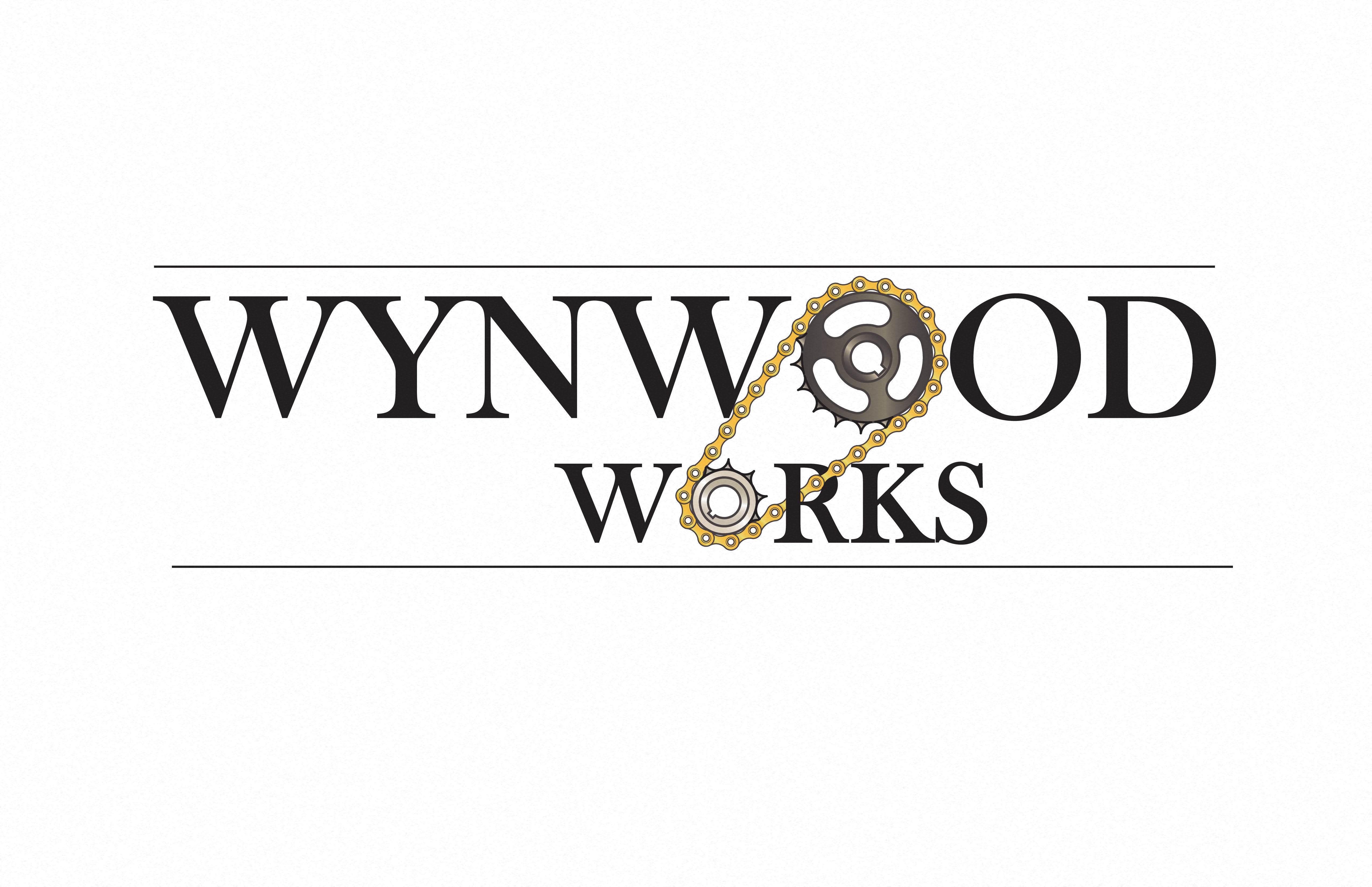 A logo with the words Wynwood Works and a gear graphic.