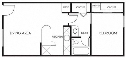 201 E. Portland 1 Bed Apartment, Affordable for Rent - Photo Gallery 5