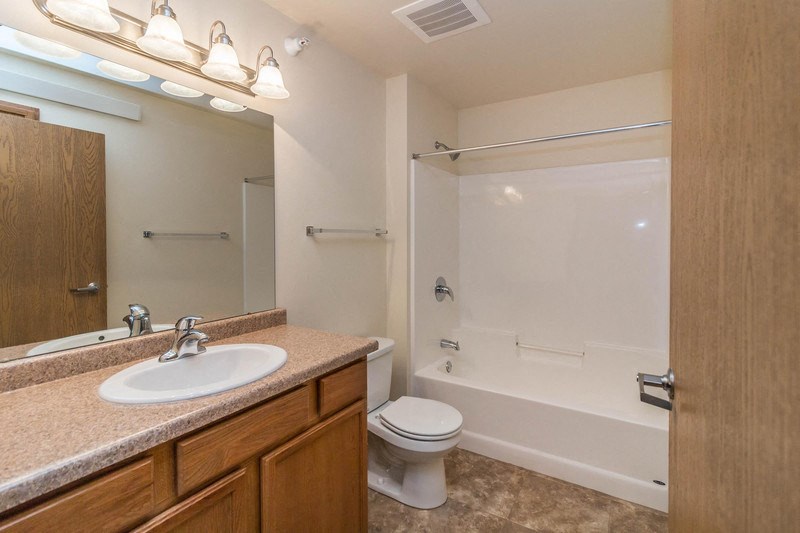 a bathroom with a sink toilet and a shower