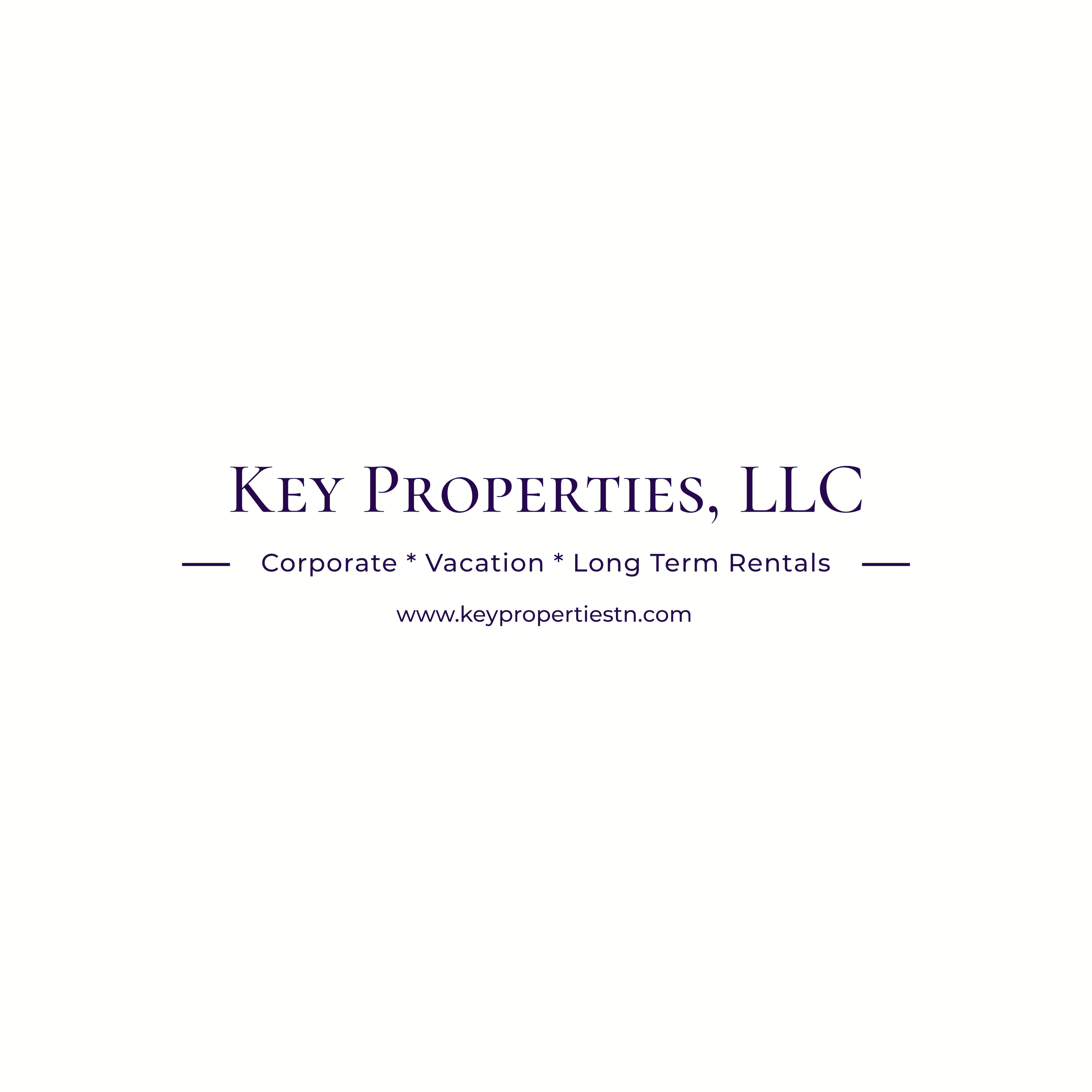 A logo for Key Properties, LLC is displayed on a white background.