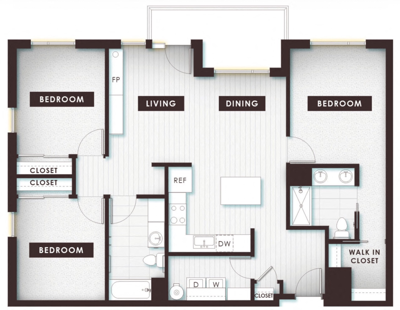 3.1B at Delo Apartments, Louisville, CO, Colorado, 80027