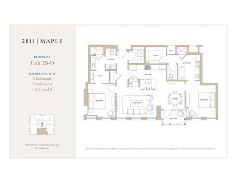 2811 Maple Avenue 1-3 Beds Apartment for Rent - Photo Gallery 10