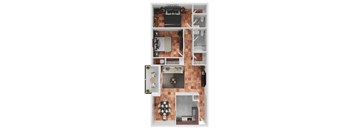 2 Bedroom 2 Bath
