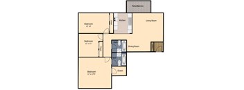 3 Bedroom 2 Bath