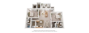 2 Bedroom 2 Bath