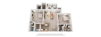 2 Bedroom Split 2 Bath