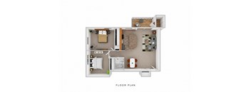 2 Bedroom Open