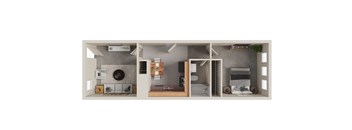 1 Bedroom Townhome