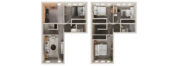 4 Bedroom Townhome