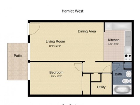 1729 A Champlain Drive 1-3 Beds Apartment, Conventional, Conventional, Conventional, Conventional, Conventional, Conventional for Rent - Photo Gallery 18