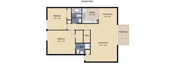 2 Bedroom 2 Bath