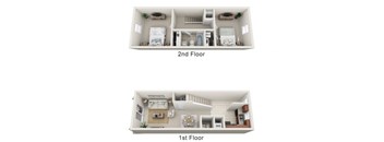 2 Bedroom 1.5