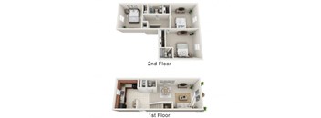 3 Bedroom 2.5 Bath