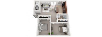 2 Bedroom Great Room
