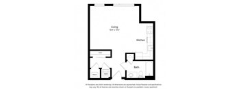 Studio 1 bath at Fort Totten Square, Washington, DC, 20011
