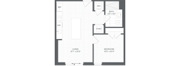 1 Bed/1 Bath-AA(SIM)