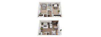 2 Bed Townhome