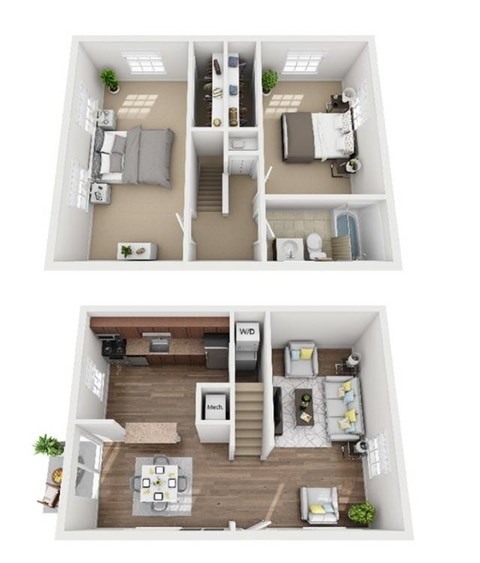 8001 Laketowne Ct. 2-3 Beds Apartment, Conventional, Conventional, Conventional, Conventional, Conventional, Conventional for Rent - Photo Gallery 31