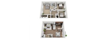 3 Bed Deluxe 1.5 Bath Townhome