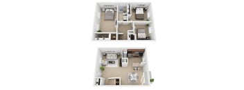 3 Bed Deluxe Townhome