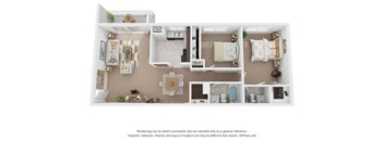 Two Bedroom 2 Bath