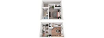1 Bedroom Townhome