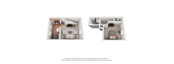 1 Bedroom Deluxe Townhome