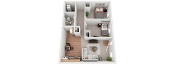 2 Bedroom Back