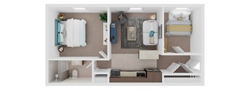 2 Bedroom Great Room
