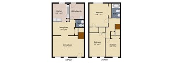 3 Bedroom Townhome