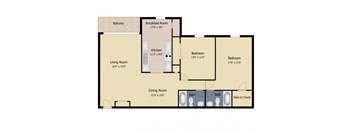 2 Bedroom 2 Bath Deluxe