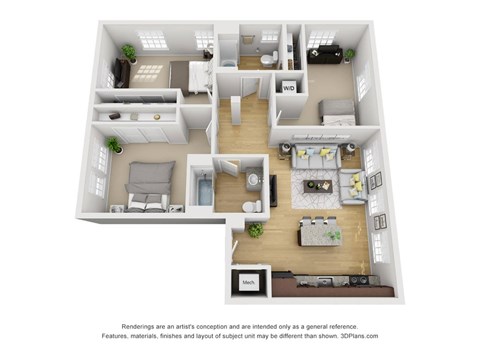 106 W. University Parkway 1-4 Beds Apartment, Conventional, Conventional, Conventional, Conventional, Conventional, Conventional for Rent - Photo Gallery 36