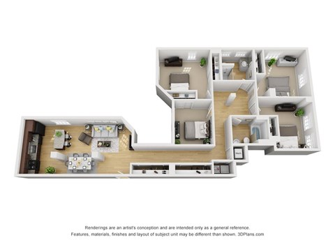 106 W. University Parkway 1-4 Beds Apartment, Conventional, Conventional, Conventional, Conventional, Conventional, Conventional for Rent - Photo Gallery 41