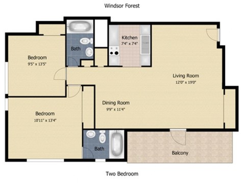 5006 Windsor Mill Road 1-3 Beds Apartment, Conventional, Conventional, Conventional, Conventional, Conventional, Conventional for Rent - Photo Gallery 13