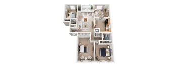 3 Bedroom 1.5 Bath