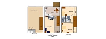 2 Bedroom Townhome