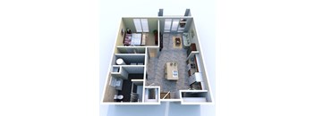 E Ansi 1 Bed/1 Bath Accessible Unit
