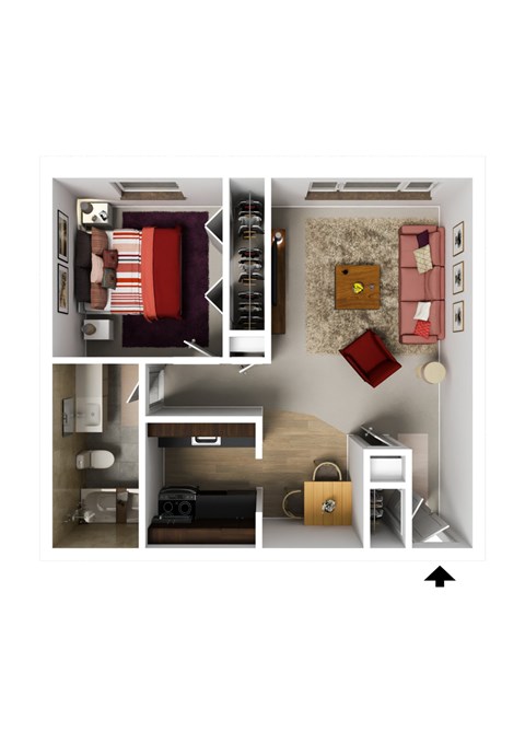 2605 North Frederick Avenue Studio-1 Bed Apartment, Conventional, Conventional, Conventional, Conventional, Conventional, Conventional for Rent - Photo Gallery 8