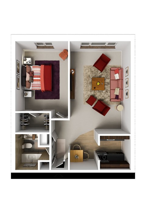 2605 North Frederick Avenue Studio-1 Bed Apartment, Conventional, Conventional, Conventional, Conventional, Conventional, Conventional for Rent - Photo Gallery 9