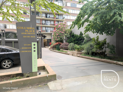 1150 Jervis Street Studio-2 Beds Apartment for Rent
